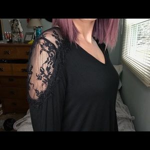 Black long sleeve shirt